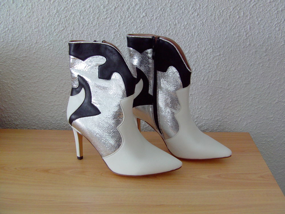 Bottines blanche pointure 41 Chaussures