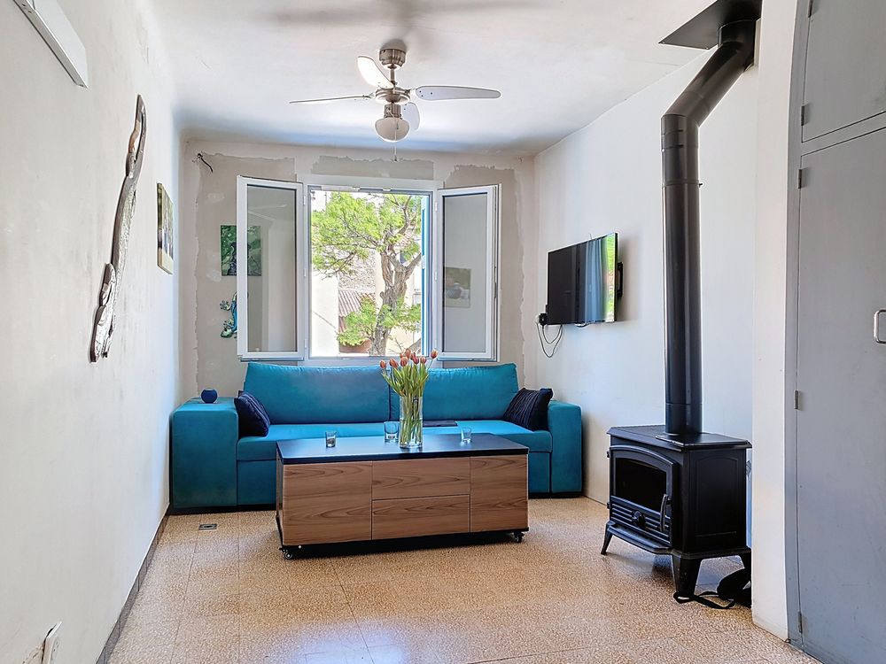 Vente Maison ? Maison de village T3 ? Garage, cour et terrasses ? Estage Estagel