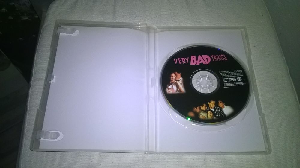 DVD Very Bad Things
Cameron Diaz
1998
Excellent etat
En DVD et blu-ray