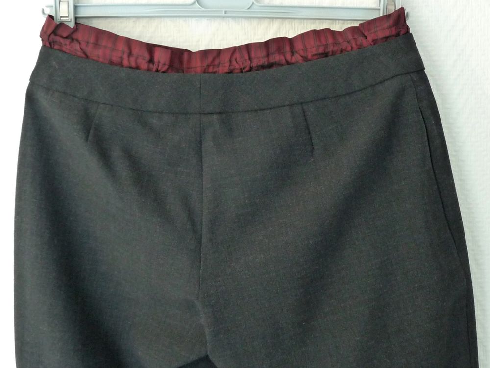 Pantacourt/ Pantalon Gris Anthracite- Patrick Mendes Vêtements