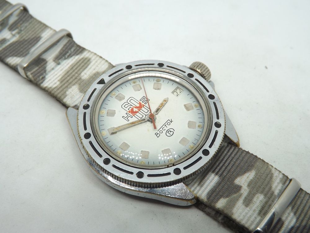 Rare montre russe Vostok Komandirskie 60 ans de NKMZ Bijoux et montres