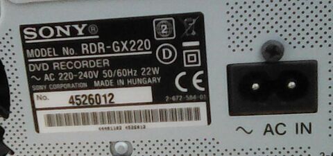 Enregistreur sony 15 Saint-Vincent-de-Reins (69)