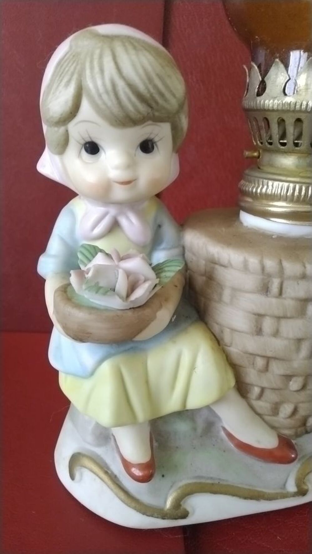 Figurine porcelaine biscuit Dcoration
