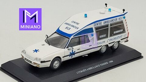 CITROEN CX AMBULANCE TISSIER 1986 UTILITAIRES CITROEN ALTAYA 35 Limay (78)