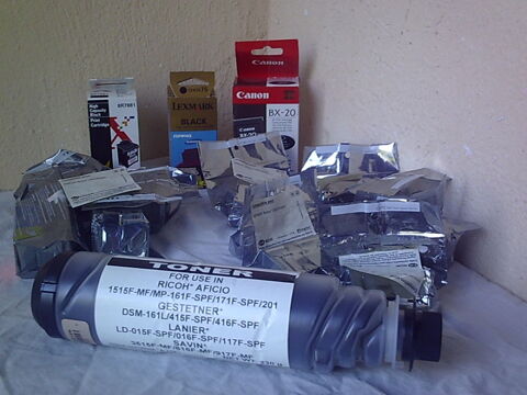 Cartouches diverses + Toner Noir pour Imprimante- Neufs 1 Bouxwiller (67)