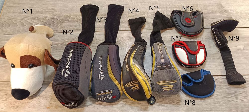 Couvres Drivers de Golf Taylormade, Couvres Bois &amp; Putters Sports