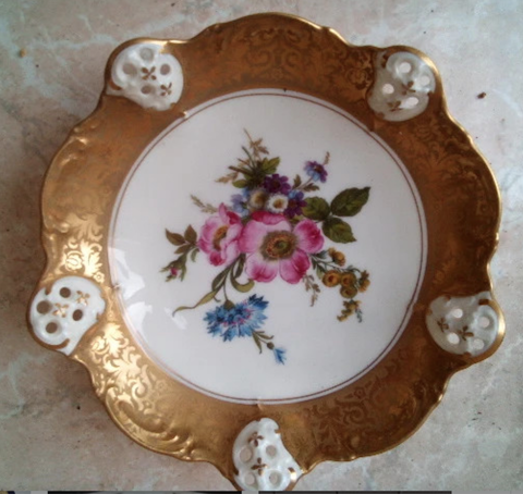 Coupelle num�rot�e Rosenthal alt -Bradant Gold-Moliere Roquefort-les-Pins (06)