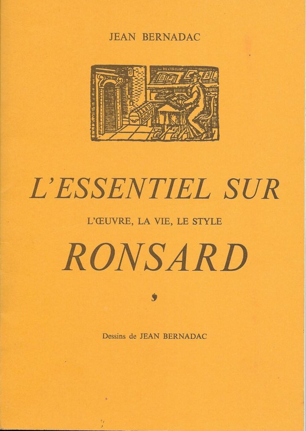  Ronsard ,L' Essentiel sur l'oeuvre ,la vie ,le style Livres et BD