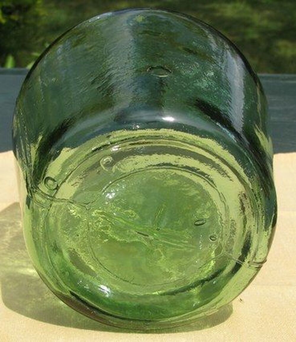 Ancienne bonbonne en verre Décoration