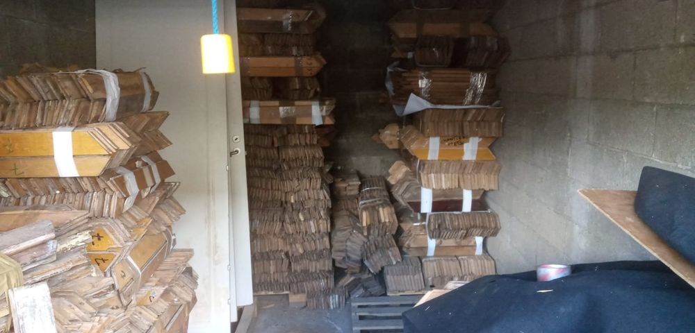 Parquet ch&ecirc;ne massif Bricolage