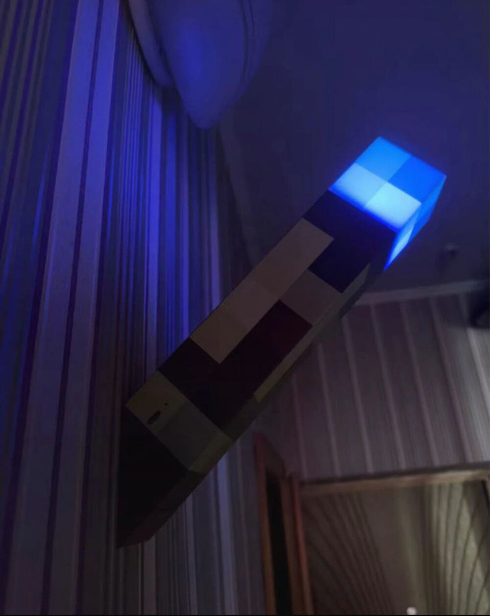 torche minecraft led neuf D�coration