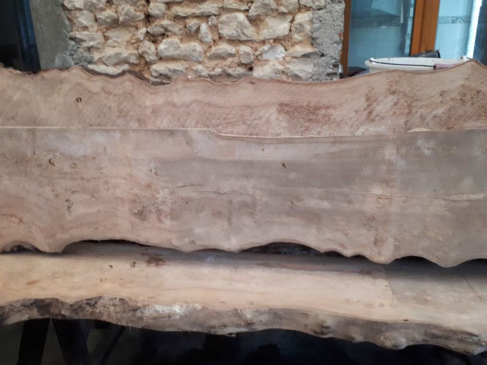 Lot planches et plateaux en Orme tr&egrave;s sec Bricolage
