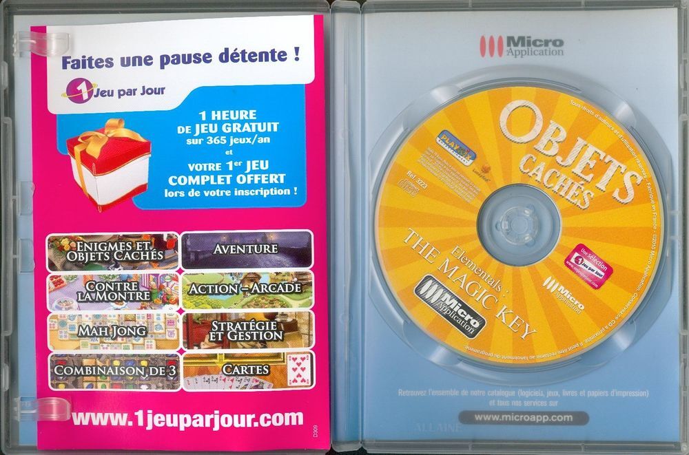 Jeux PC ? objets cach&eacute; ? the magic key
Consoles et jeux vid�os