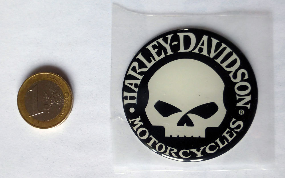 Harley-Davidson Willie G Skull m&eacute;daillon 
