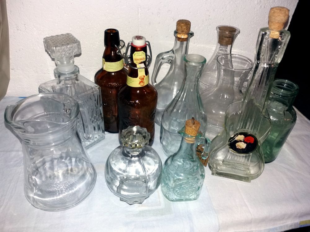 Carafes en verre Décoration