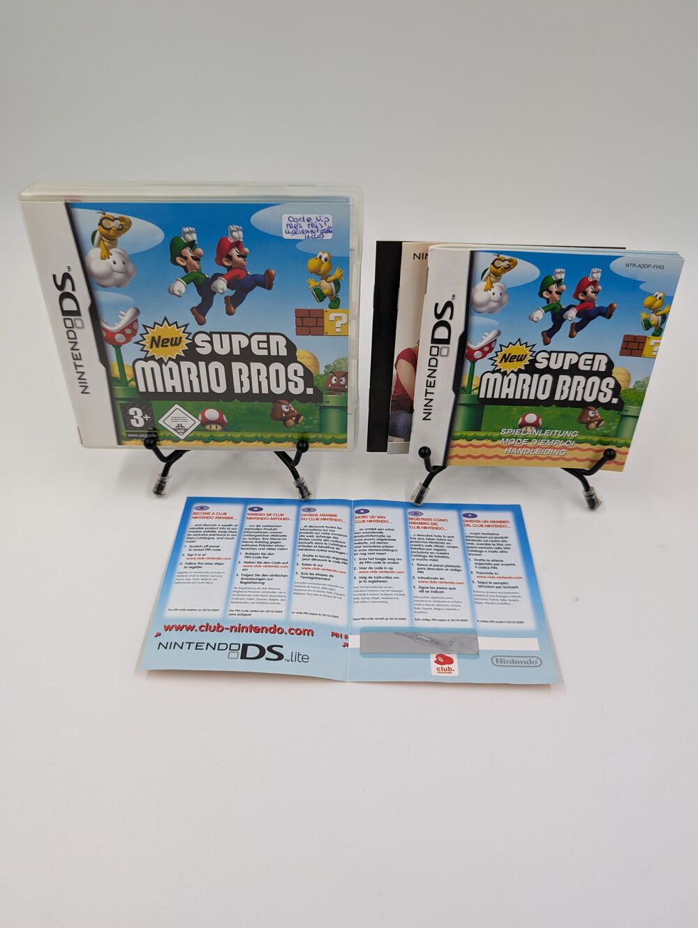Jeu Nintendo DS New Super Mario Bros. en boite, complet VIP Consoles et jeux vidéos