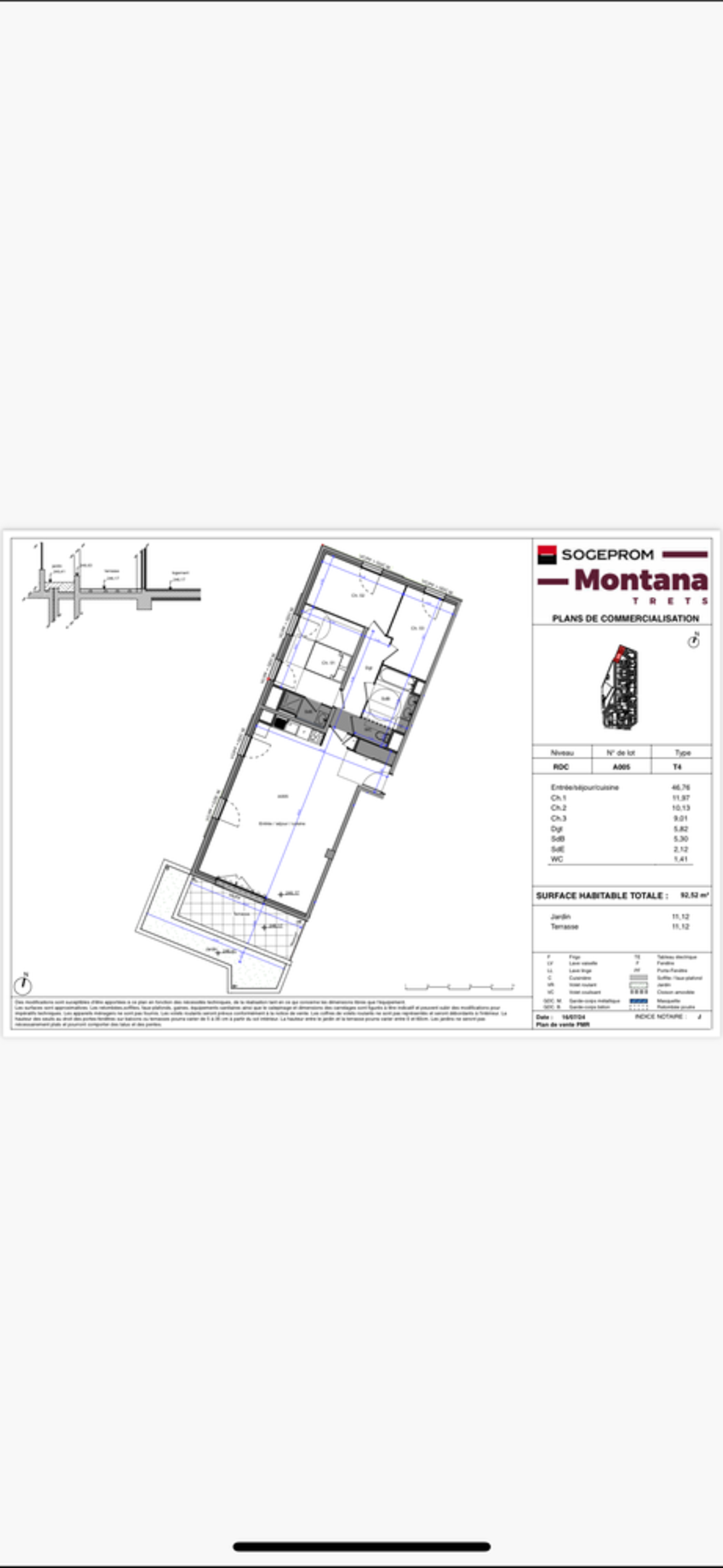 Vente Appartement TRETS ? Magnifique appartement T4 en rez-de-jardin avec vue Trets