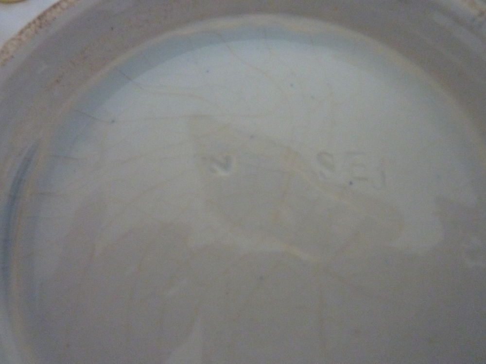 Grande chope bock &agrave; bi&egrave;re en c&eacute;ramique d&eacute;cor&eacute;e Décoration