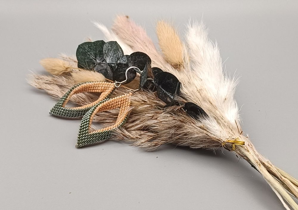 Boucles d'oreilles en perles Miyuki Bijoux et montres