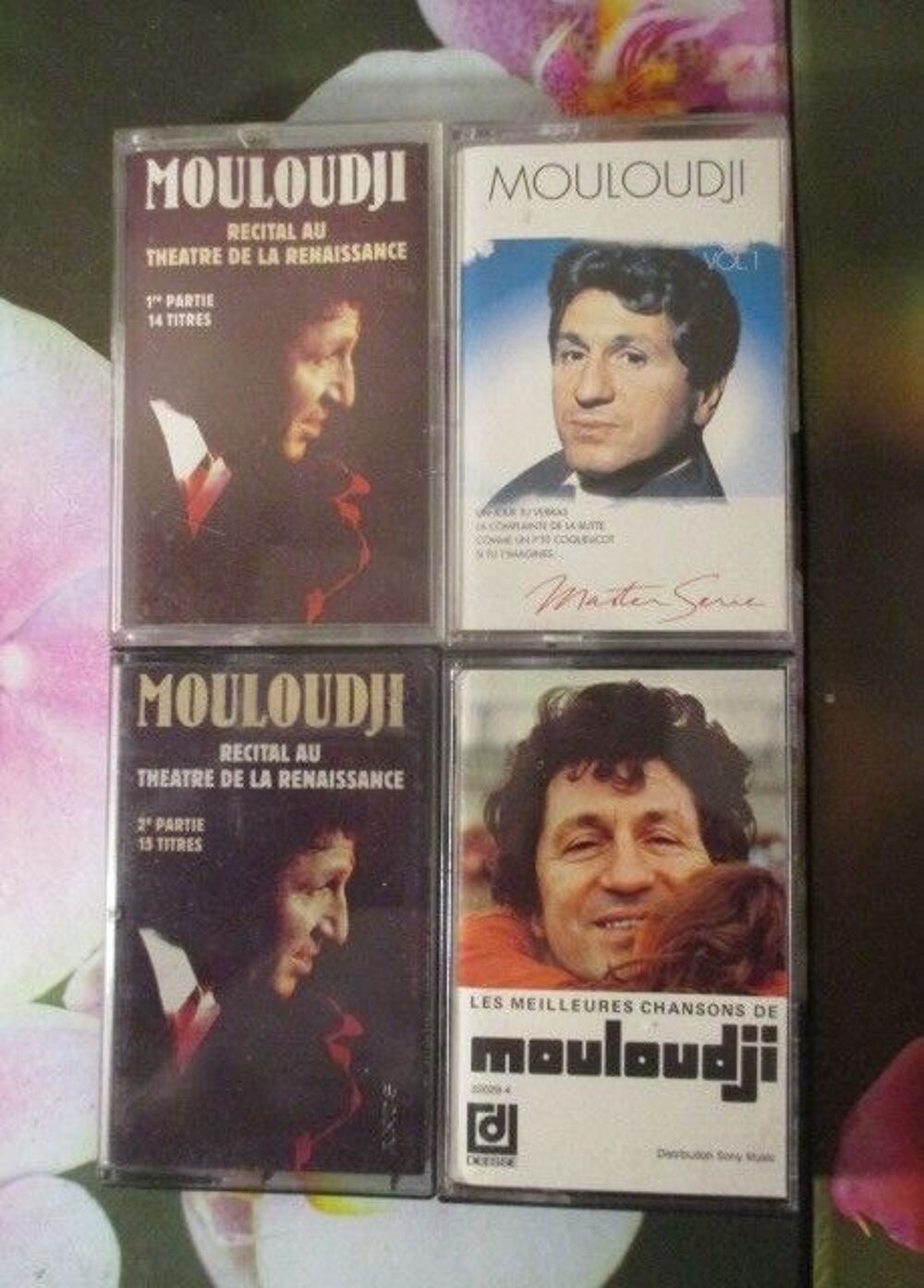 Cassettes audio Mouloudji CD et vinyles