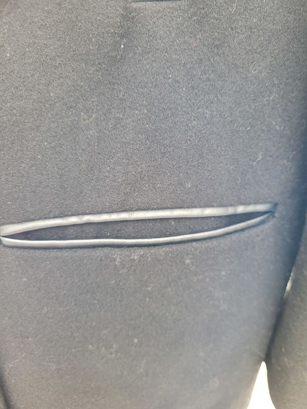 Manteau noir Vêtements