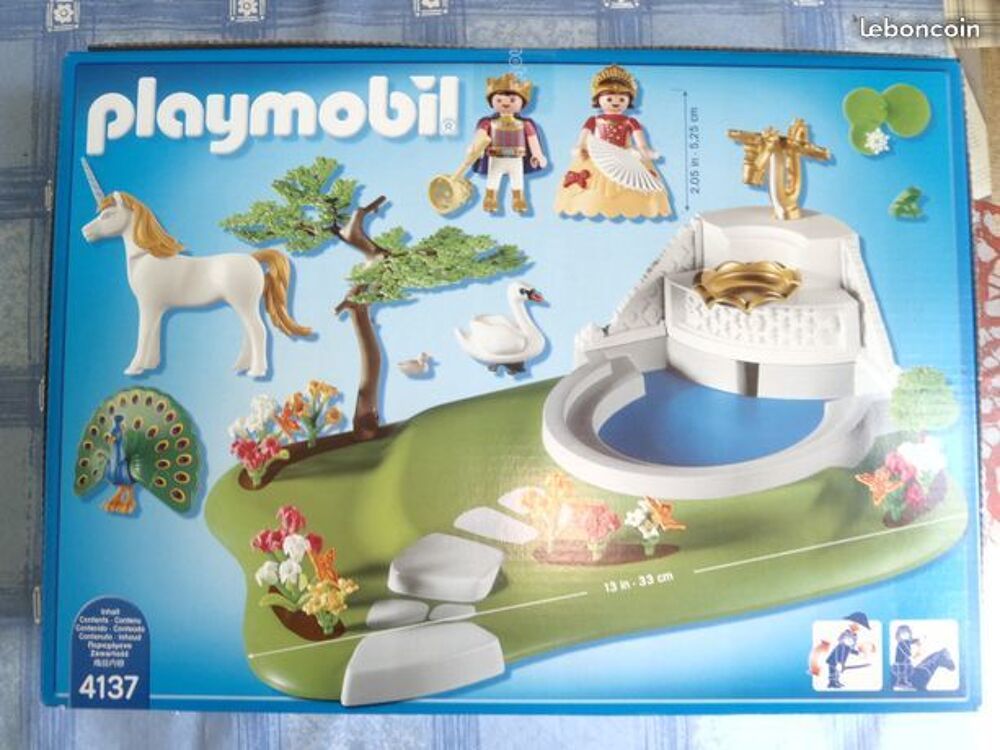 PLAYMOBIL : 4137 : FONTAINE ROYALE : NEUF Jeux / jouets