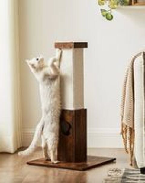   FEANDREA Arbre à chat, hauteur 73 cm Arbre à chat en sisal,  