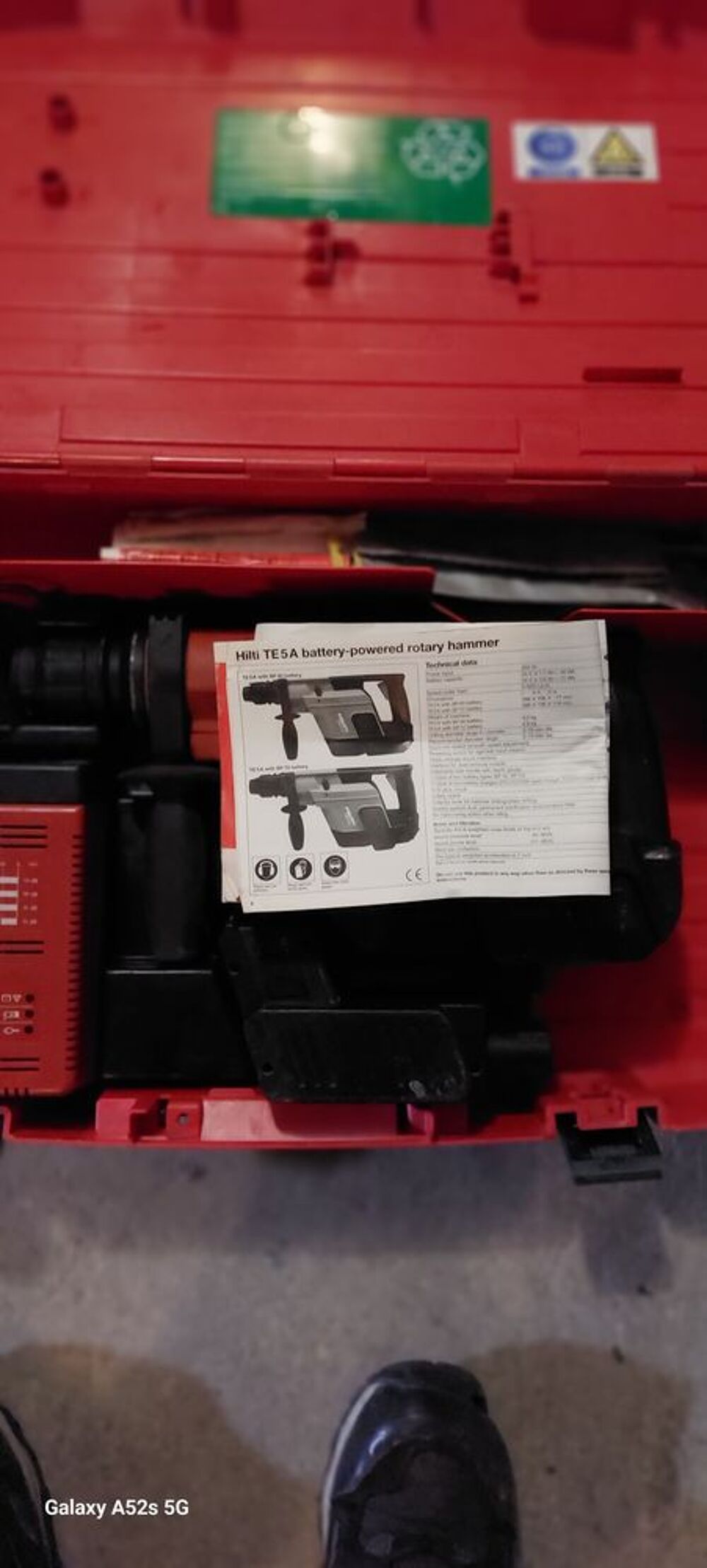 Perforateur Hilti TE5A Bricolage
