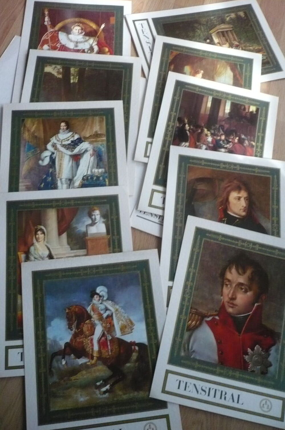  10 planches reproductions en couleur NAPOL&Eacute;ON ET SA FAMILLE Livres et BD