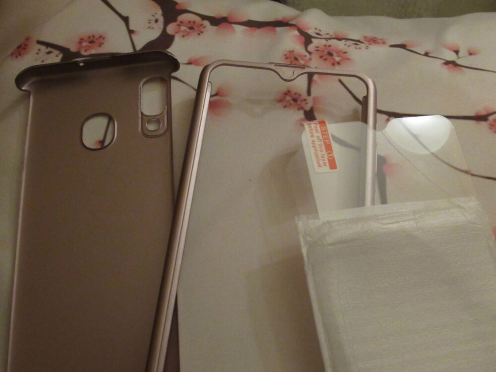 Coque t&eacute;l&eacute;phone rose (A20) - 360&deg; - NEUVE Téléphones et tablettes
