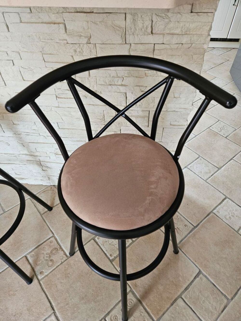  Lot de 2 Tabourets de bar Meubles