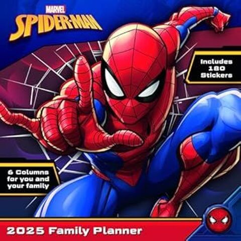 calendrier 2025 Spiderman (Marvel/Pyramid) avec 180 stickers 10 Ervy-le-Ch�tel (10)