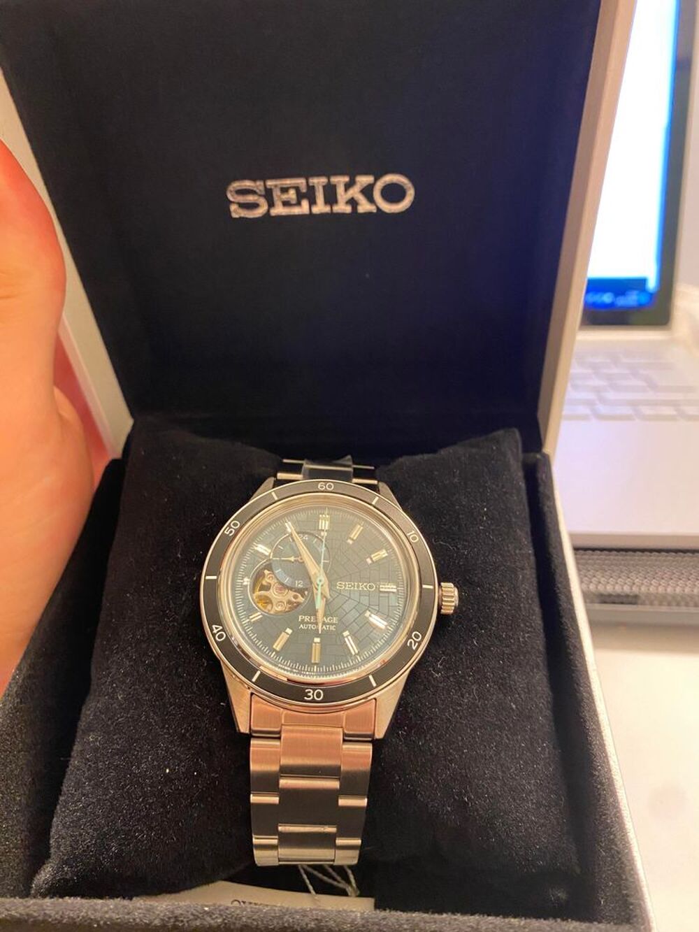 Seiko GINZA Presage c?ur ouvert 140e anniv &eacute;dition limit&eacute;e
Bijoux et montres
