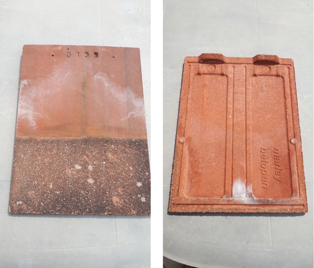 Recherche tuiles plates b&eacute;ton mod&egrave;le St-Martin de B&eacute;topan Bricolage