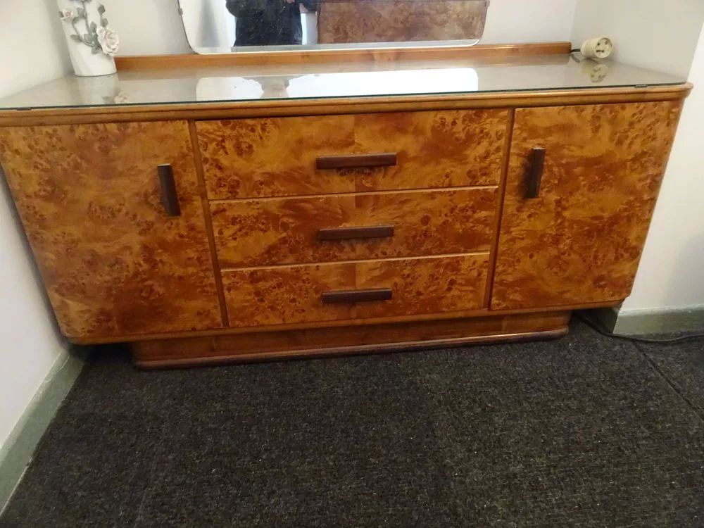 Chambre 5 pi&egrave;ces, art d&eacute;co Jules LELEU 1930 Meubles