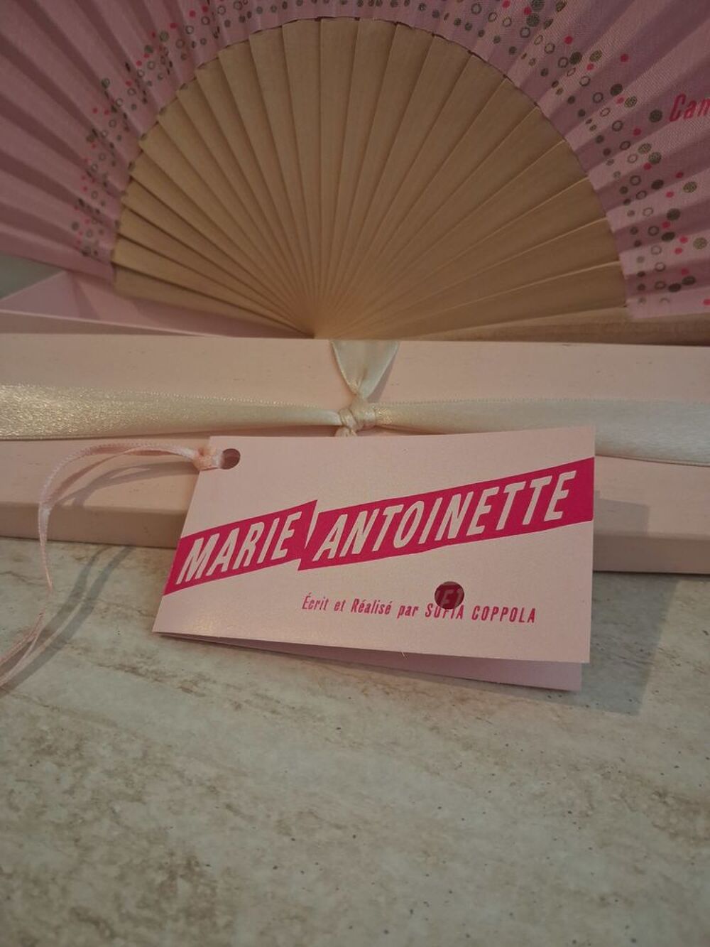 Eventail Marie-Antoinette Coppola Cannes 2006 