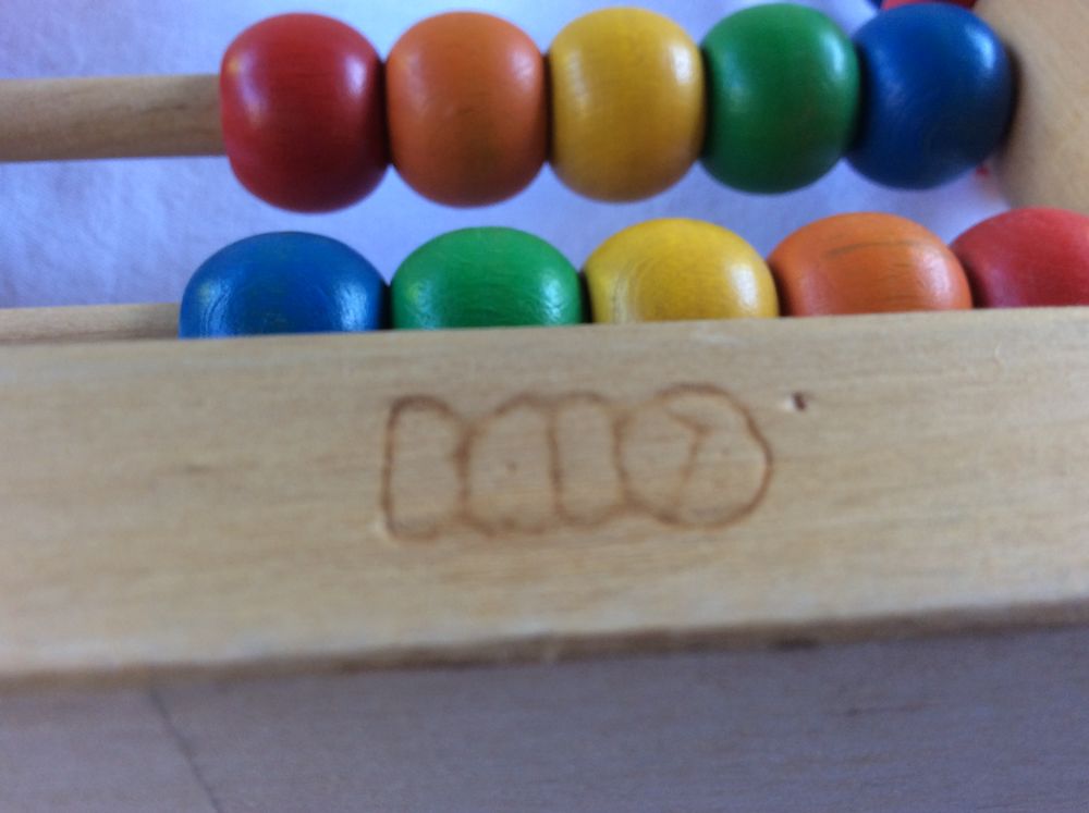 Jouet boulier 1er &acirc;ge bois multicolore Marque Brio Jeux / jouets