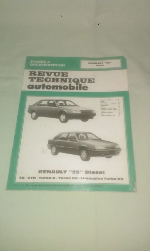 Revue technique R 25 10 Cahors (46)