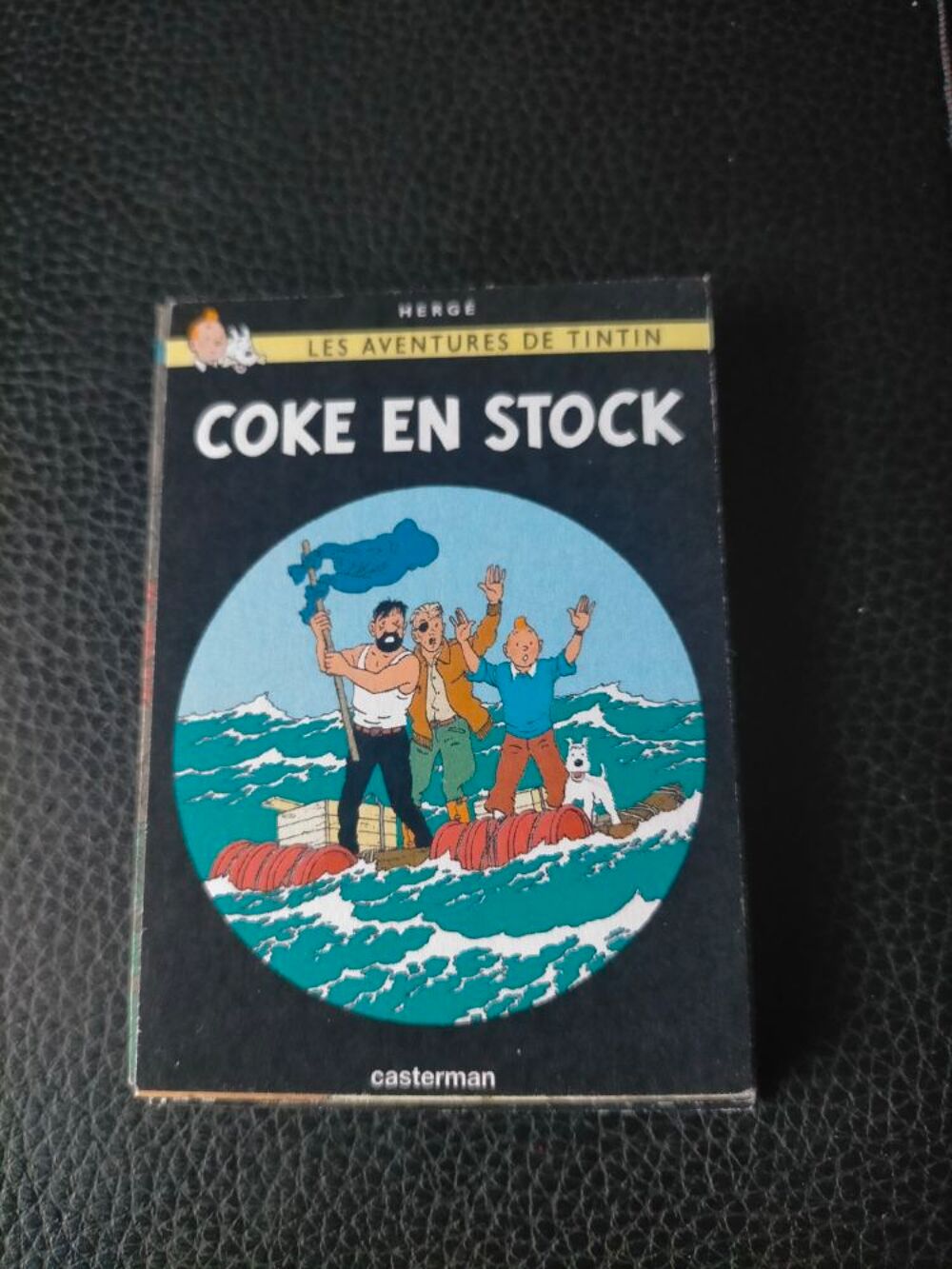 magnet tintin Coke en stock 6x8 