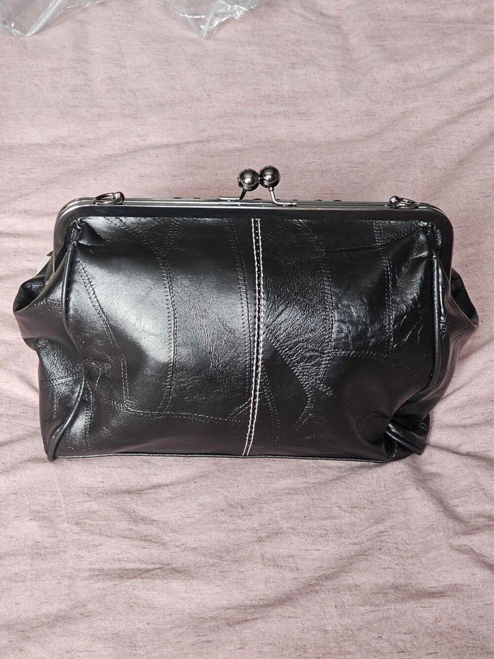 sac &agrave; main noir Neuve Maroquinerie