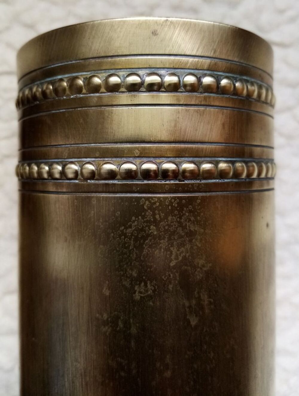 Douilles d'obus calibre 75 1918 