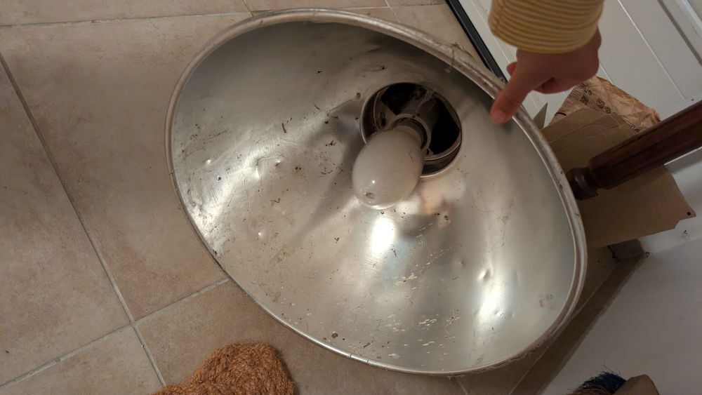 Lampe vintage tr&egrave;s puissante Bricolage