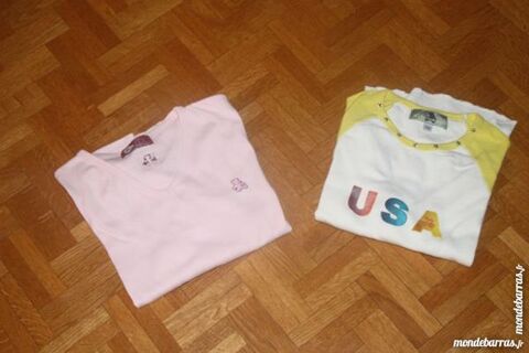 Lot de 2 tee-shirts Lulu Castagnette (80) 5 Tours (37)
