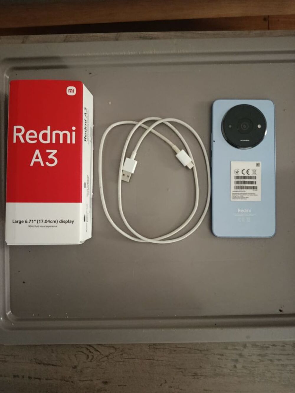 Xiaomi Redmi A3 Batterie 5000 mAh 64 GIGAS Neuf Téléphones et tablettes