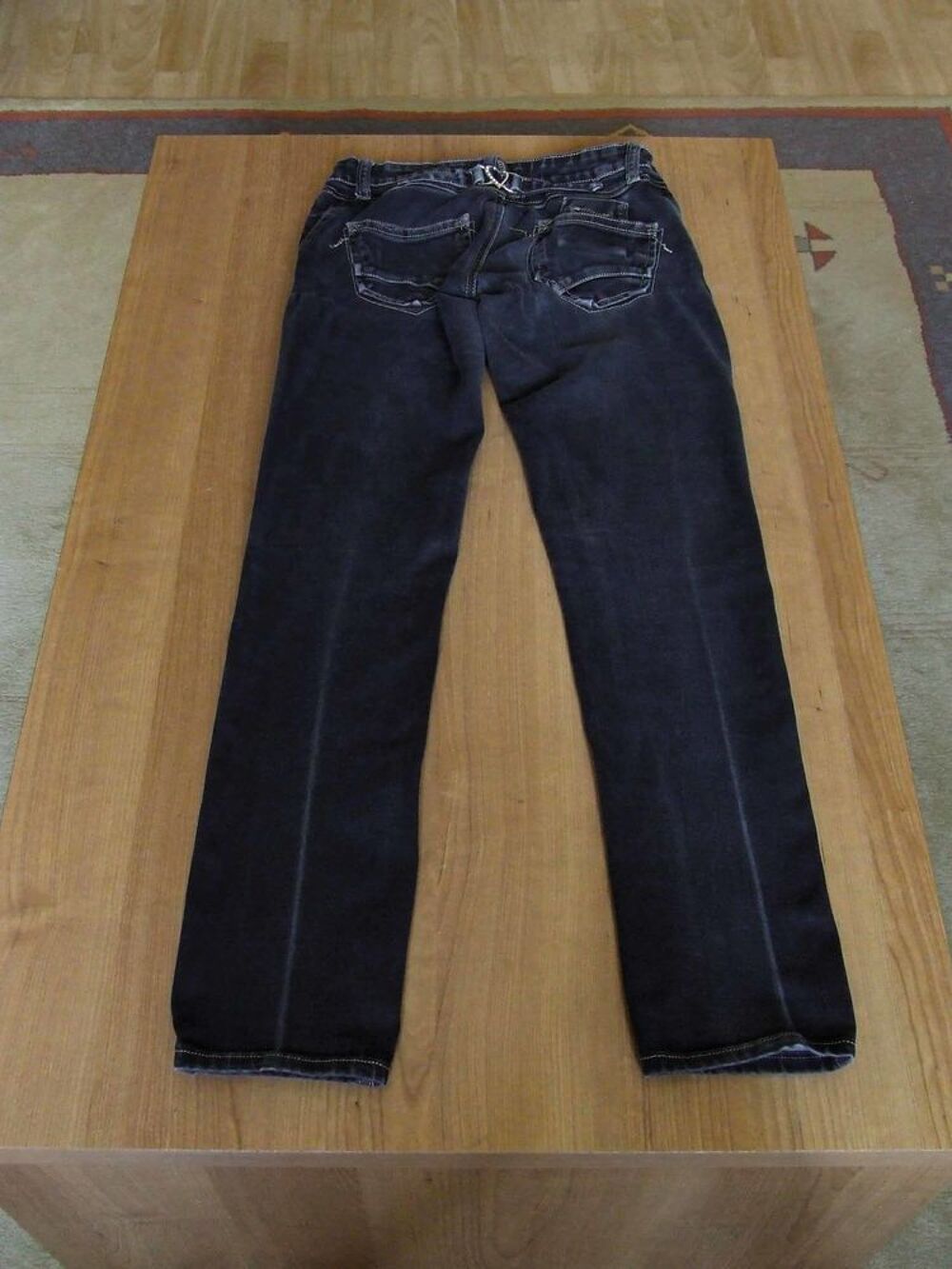 Jeans slim, femme MIM Noir T 36 Vêtements