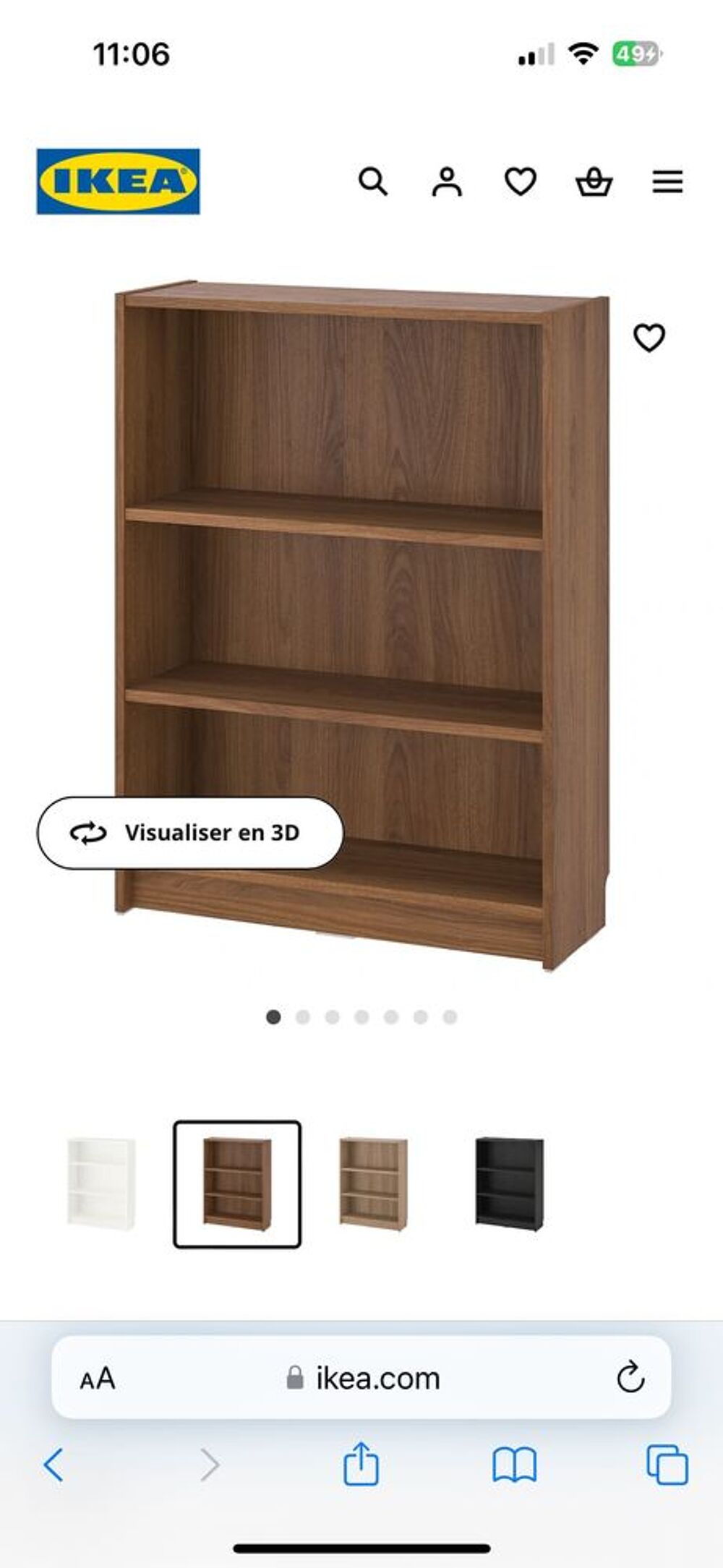 biblioth&egrave;que Billy encore dans le carton Meubles