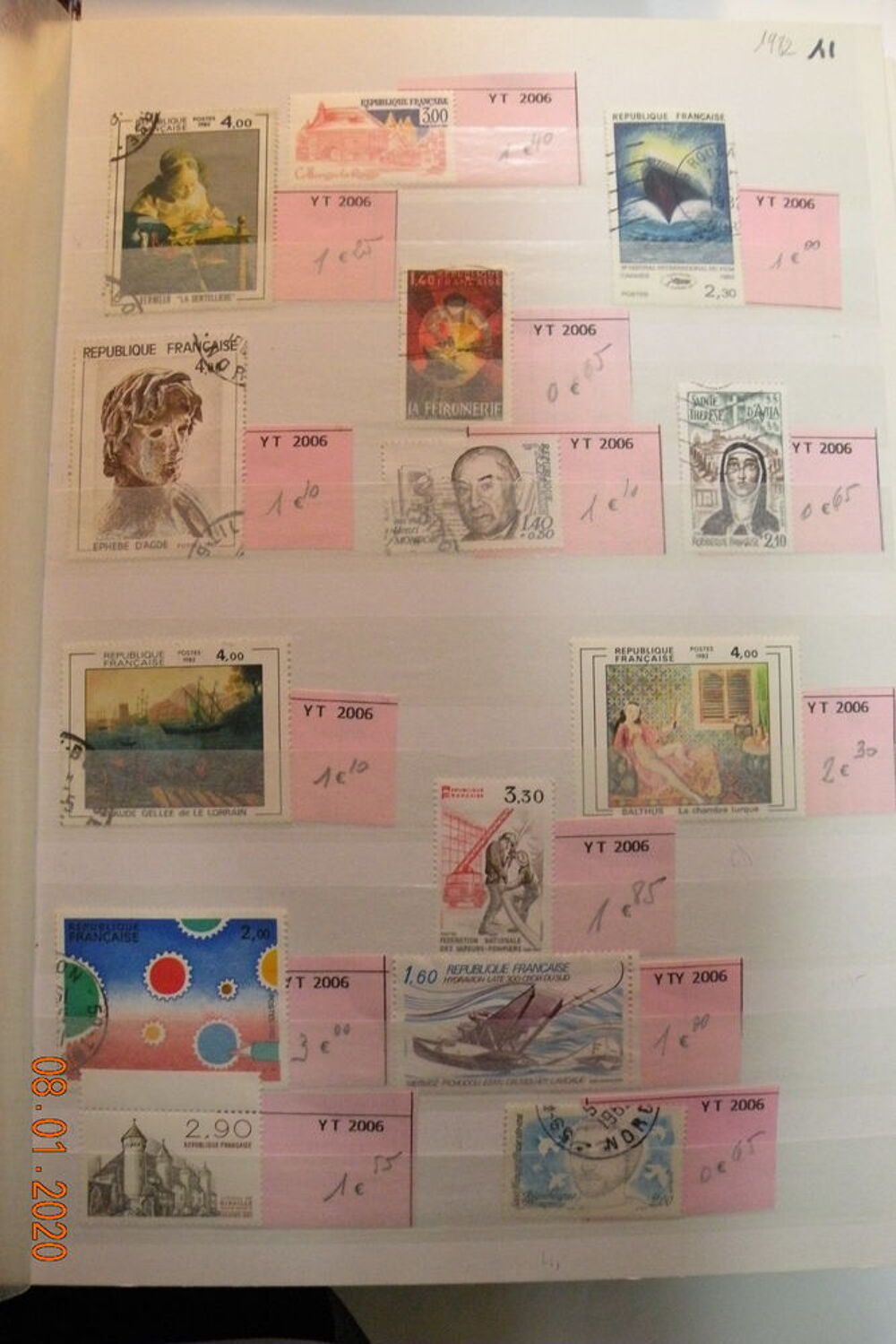 408 Timbres de France 