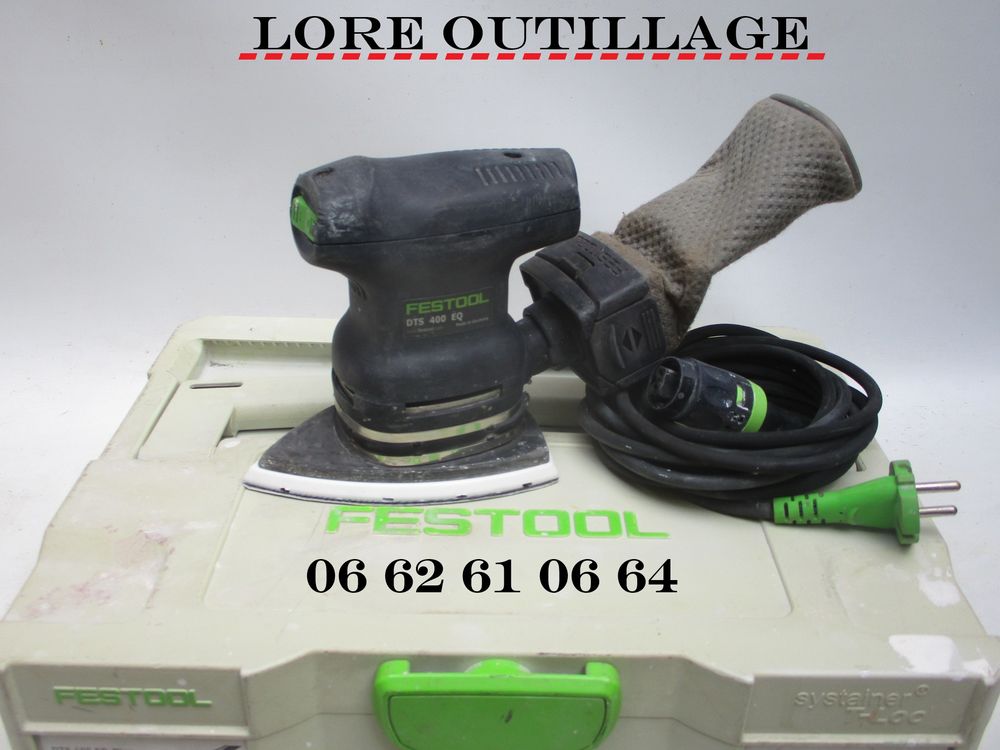 FESTOOL DTS 400 EQ
Ponceuse vibrante Bricolage
