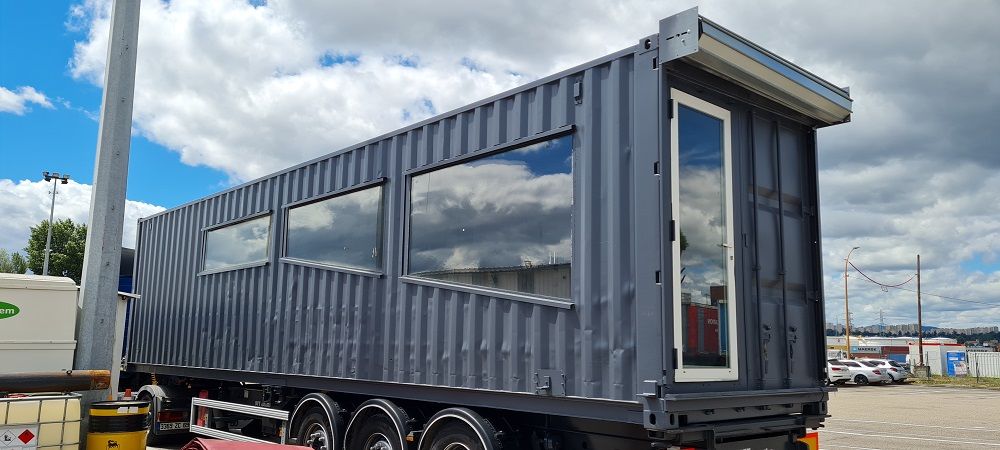 Vente Atelier CONTENEUR Vitrés 40P pour bureau ou logement Saint-quentin-fallavier
