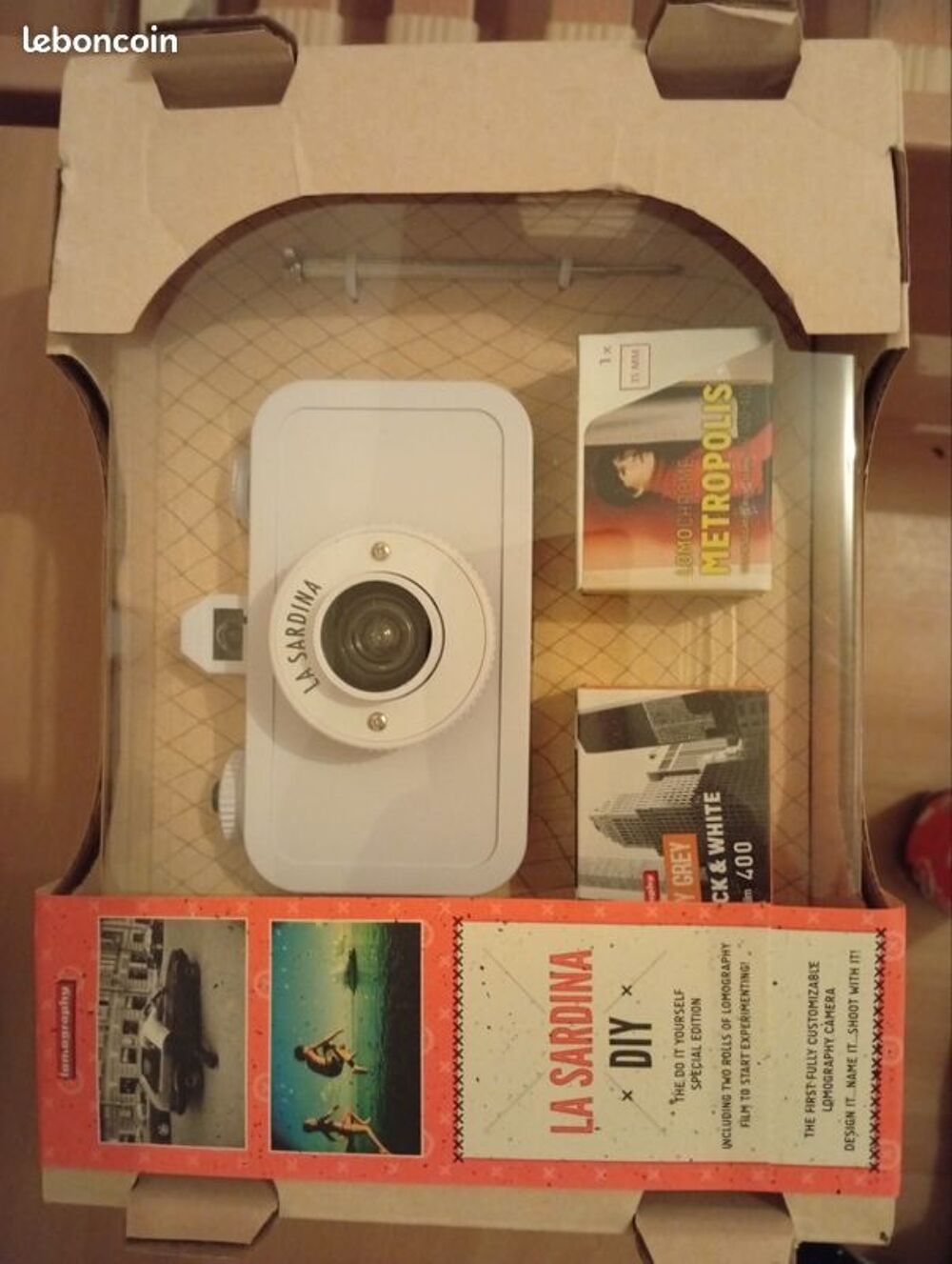 Appareil photo La Sardina neuf. jamais d&eacute;ball&eacute;. Photos/Video/TV